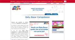 Desktop Screenshot of campobasso.babybazar.it